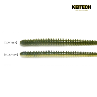 케이텍 이지 쉐이커 2.5인치 아징 전갱이 웜