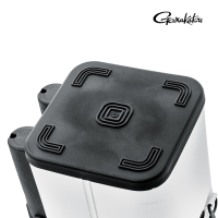 가마가츠 LE-406 럭쎄 라이브웰 두레박 화이트 로프포함 낚시물통