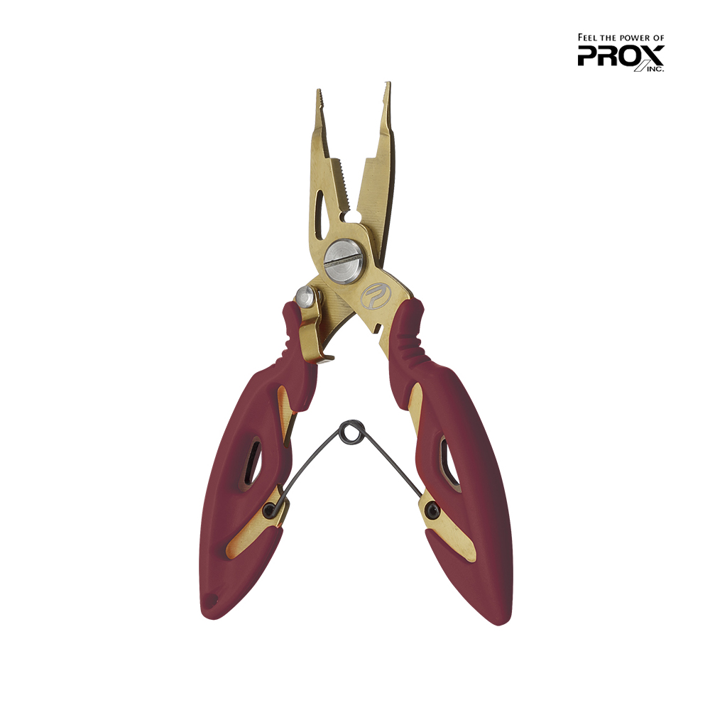 프록스 PX412 극세 스플릿 플라이어 낚시채비소품 레드