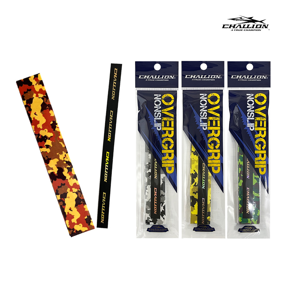 챌리온 COG 오버그립 카모 낚시대 미끄럼방지 테잎 로드그립