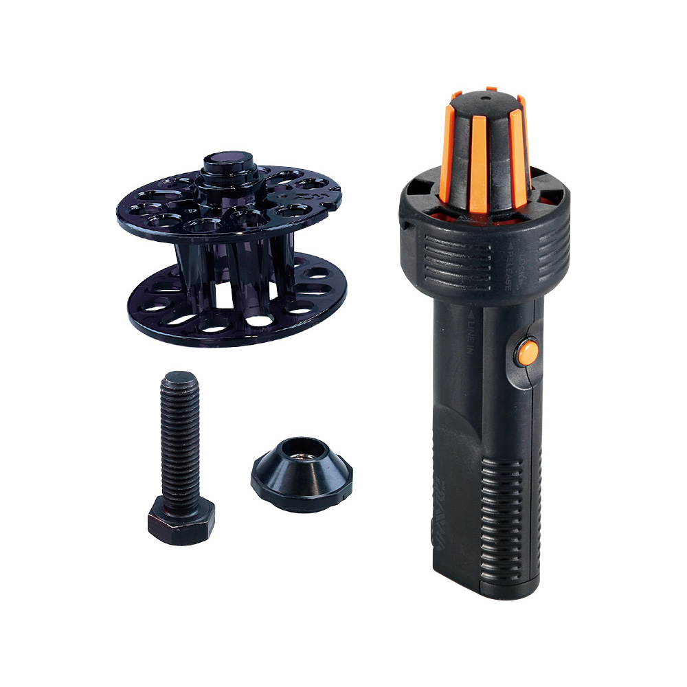 다이와 전용스풀 부착 PE 라인체인저 낚시줄 풀기