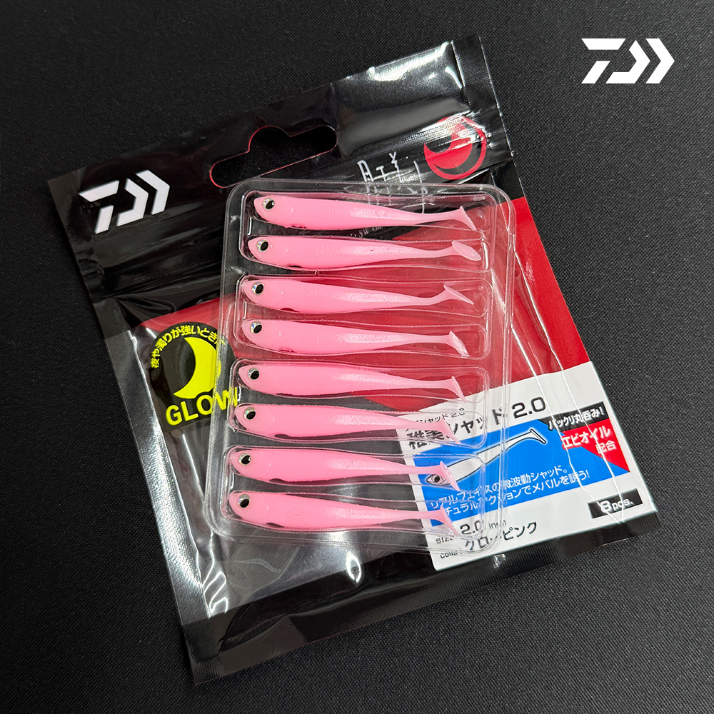 다이와 월하미인 치비 쉐드 2.0 볼락웜 50mm 아징 라이트게임