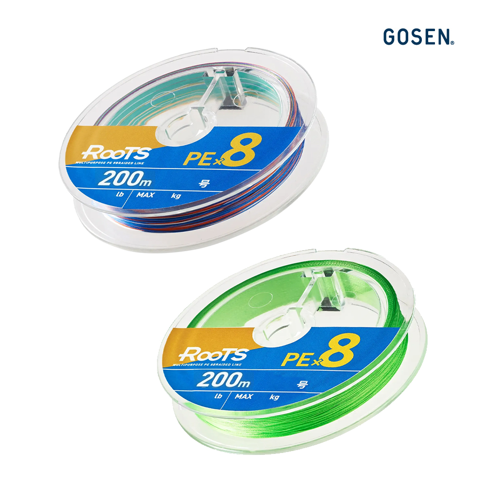 고센 루츠 PE 8합사 200m 에깅 무늬오징어 한치