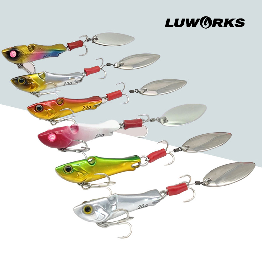 루웍스 LWL-18 리얼스핀 메탈바이브 삼치 농어메탈