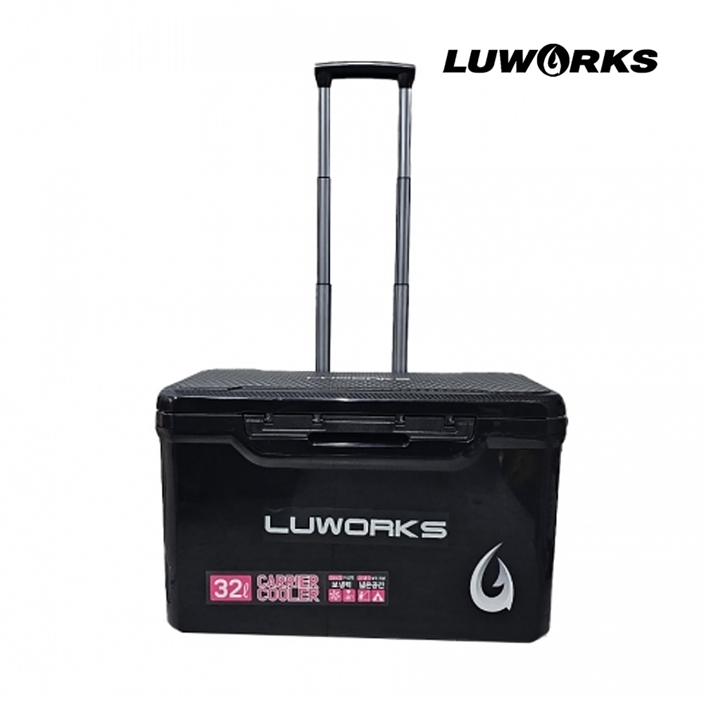 루웍스 캐리어 쿨러 32리터 블랙에디션 낚시아이스박스 LWT-125