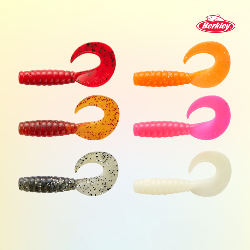 버클리 파워 K그럽 6cm (2.5인치) 케이무라 농어 광어 우럭 쏘가리 꺽지웜