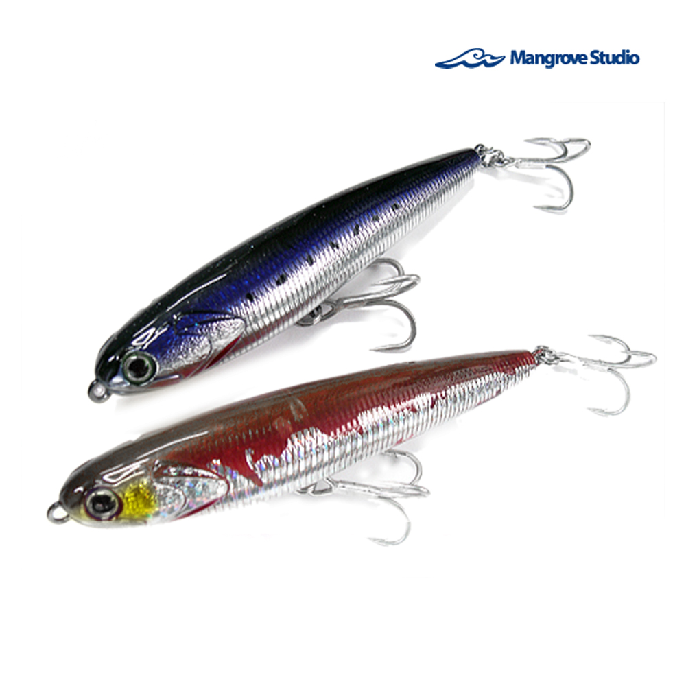 맹그로브스튜디오 마히펜 127mm 28g 플로팅타입 파핑펜슬 부시리펜슬