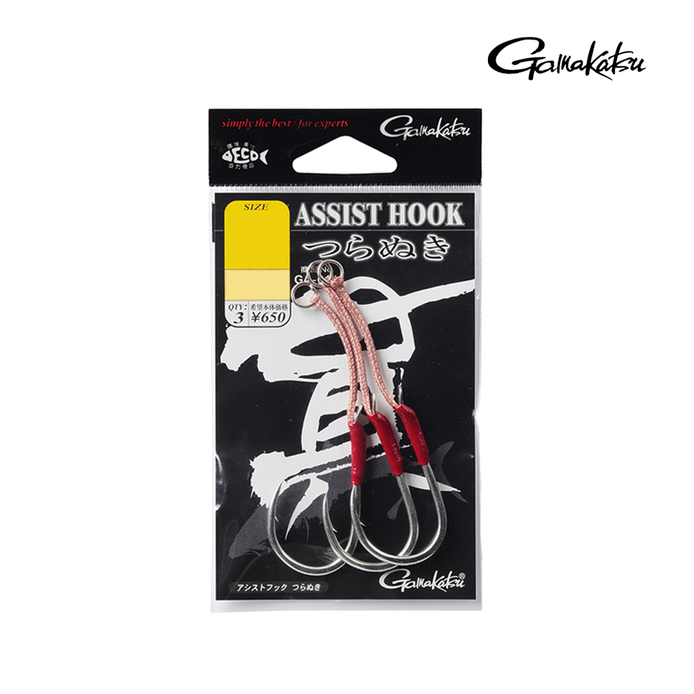 가마가츠 지깅 싱글 어시스트훅 츠라누키