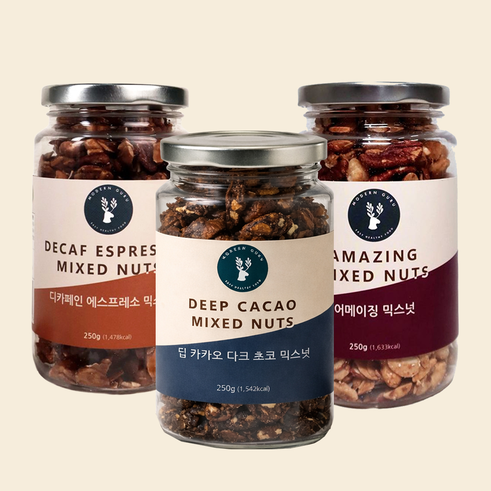 프리미엄 믹스넛 250g (3가지 맛)