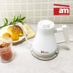 am 드립주전자 0.8L 무선포트 화이트/블랙