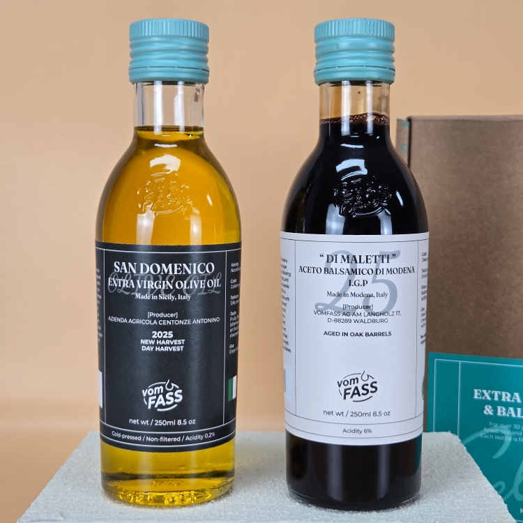 봄파스 발사믹 & 올리브오일 셀렉션 세트 B (디 말레티 250ml, 산 도메니코 250ml)
