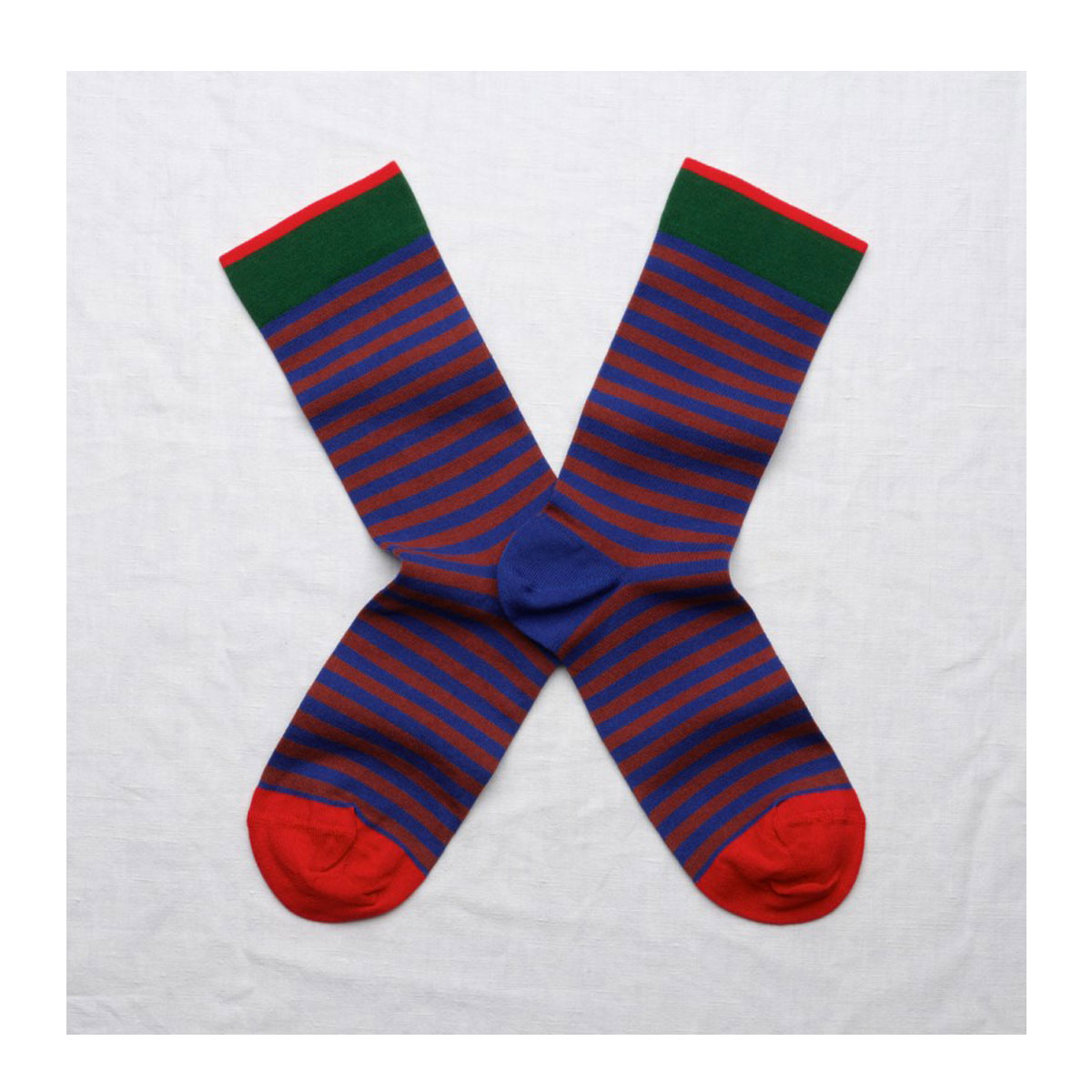 스트라이프양말 PK501<BR>RC43BOM517PP