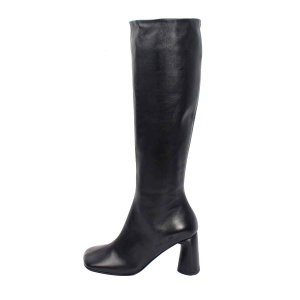 Halmanera[할마네라] 스퀘어토베이직롱부츠 (RO53HAL007BK)