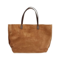 DEL CARLO 스웨이드 쇼퍼백 (RO53DEC201BR)