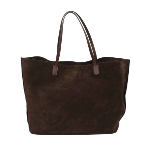 DEL CARLO 스웨이드 쇼퍼백 (RO53DEC201DB)