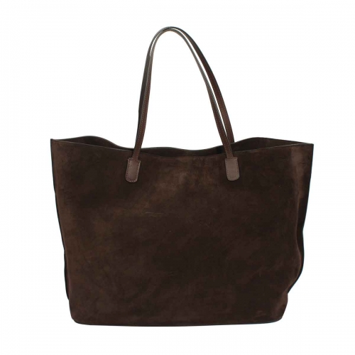 DEL CARLO 스웨이드 쇼퍼백 (RO53DEC201DB)