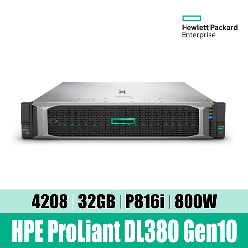 HPE DL380 Gen10 4208 1P P20172-B21