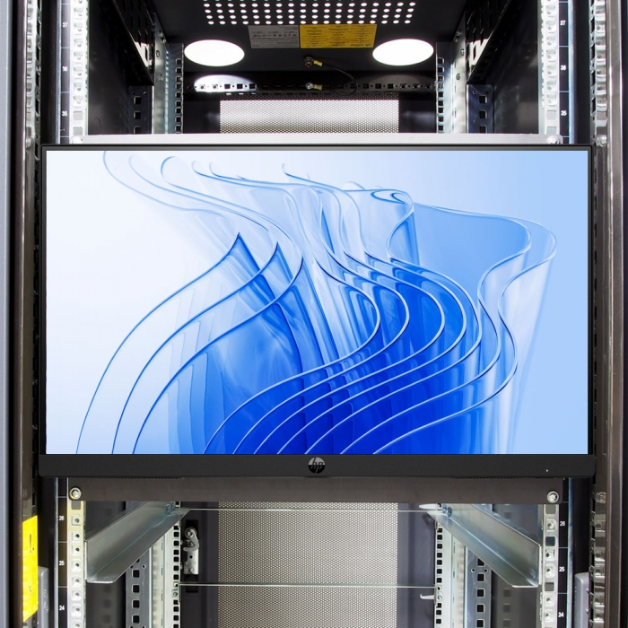 22인치 서버랙 모니터 FSR22W 9U IPS FHD (DP HDMI VGA)