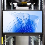 22인치 서버랙 모니터 FSR22W 9U IPS FHD (DP HDMI VGA)