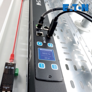 EATON Metered PDU EMIB08-CN ZeroU 32A 36 x 13, 6 x C19, 7.4kw 모니터링PDU