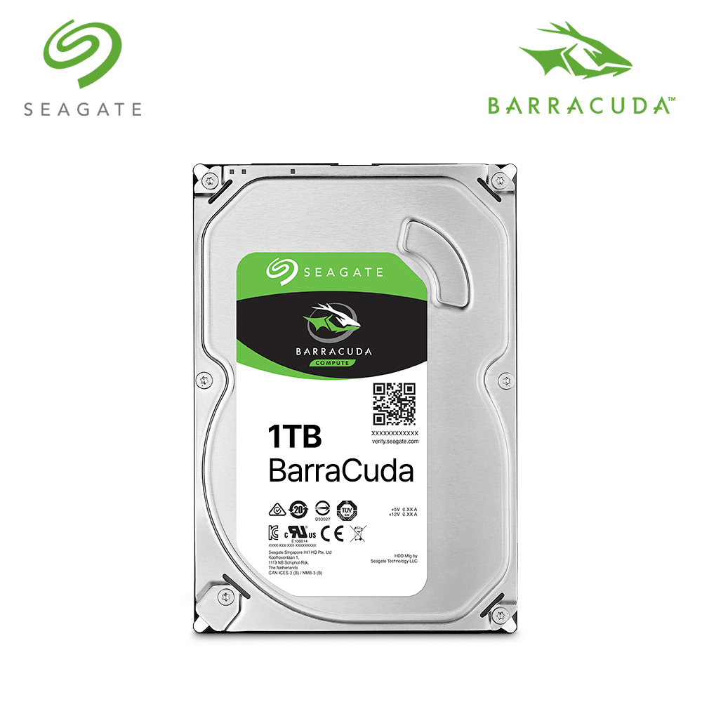 [오늘출발]씨게이트 바라쿠다 1TB HDD 데스크탑용 하드디스크 1테라 내장하드
