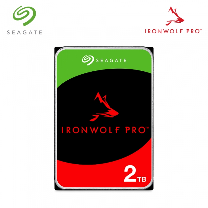 [오늘출발]씨게이트 Ironwolf Pro NAS HDD 2TB ST2000NT001 하드디스크 내장하드 아이언울프 프로 2테라