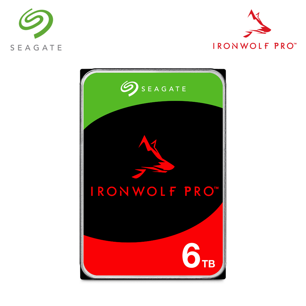 [오늘출발]씨게이트 Ironwolf Pro NAS HDD 6TB ST6000NT001 하드디스크 내장하드 아이언울프 프로 6테라