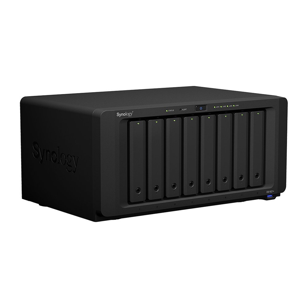 시놀로지 DS1821+ [128TB HDD 10GbE] / 정전보호 600W UPS증정 / NAS 대용량 저장소 파일 공유 데이터 보호 파일 공유 백업 사진관리