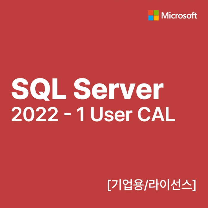 MS SQL Server 2022 - 1 User CAL