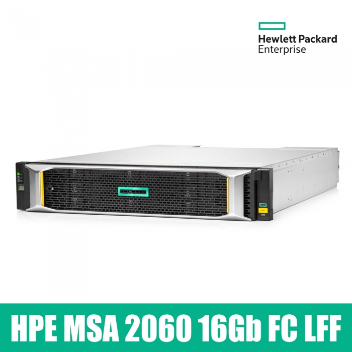 HPE MSA 2060 16Gb Fibre Channel LFF Storage 90TB (5x18TB) SAS FC 스토리지 R0Q73B