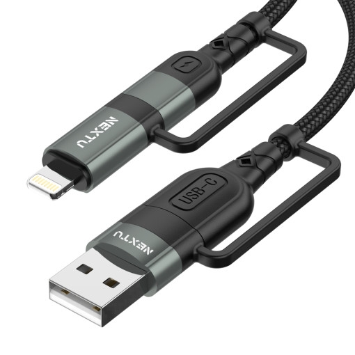 NEXT ACCL6124X-60W 4in1 USB 멀티 초고속충전 데이터 케이블