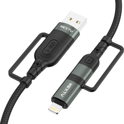 NEXT ACCL6124X-60W 4in1 USB 멀티 초고속충전 데이터 케이블