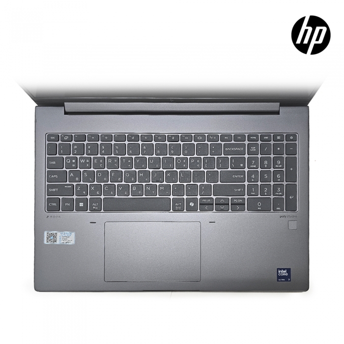 HP 15인치 고성능 사무용 캐드 랜더링 영상편집 i7 워크스테이션 AI PC 노트북