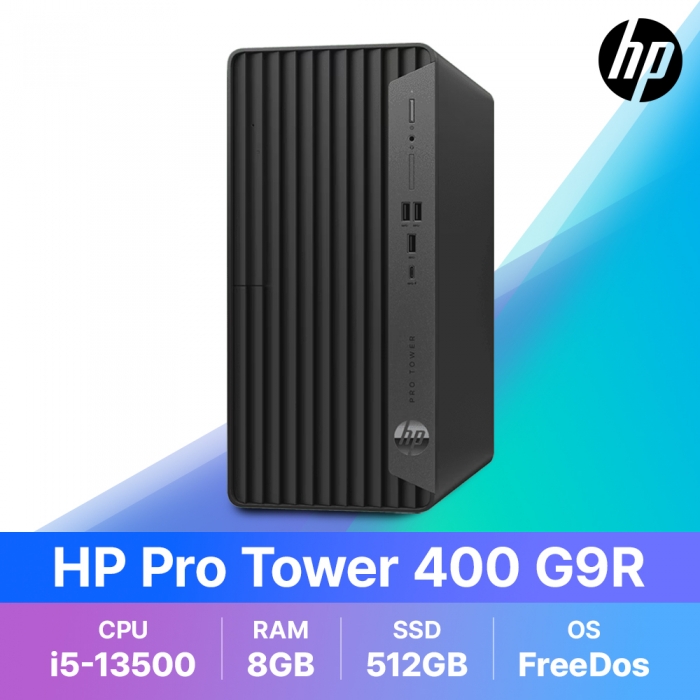 HP 프로 타워 데스크탑 400 G9R 90M26PA 인텔i5 13세대 기업용 인강용 컴퓨터 운영체제 미포함