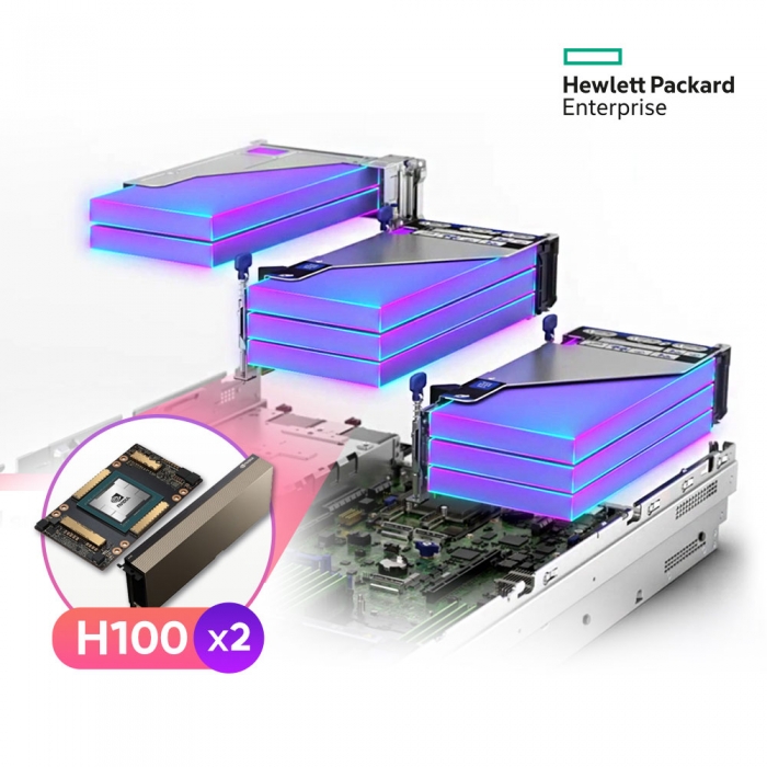 HPE DL380 Gen11 32Core 엔비디아 H100 2GPU 서버