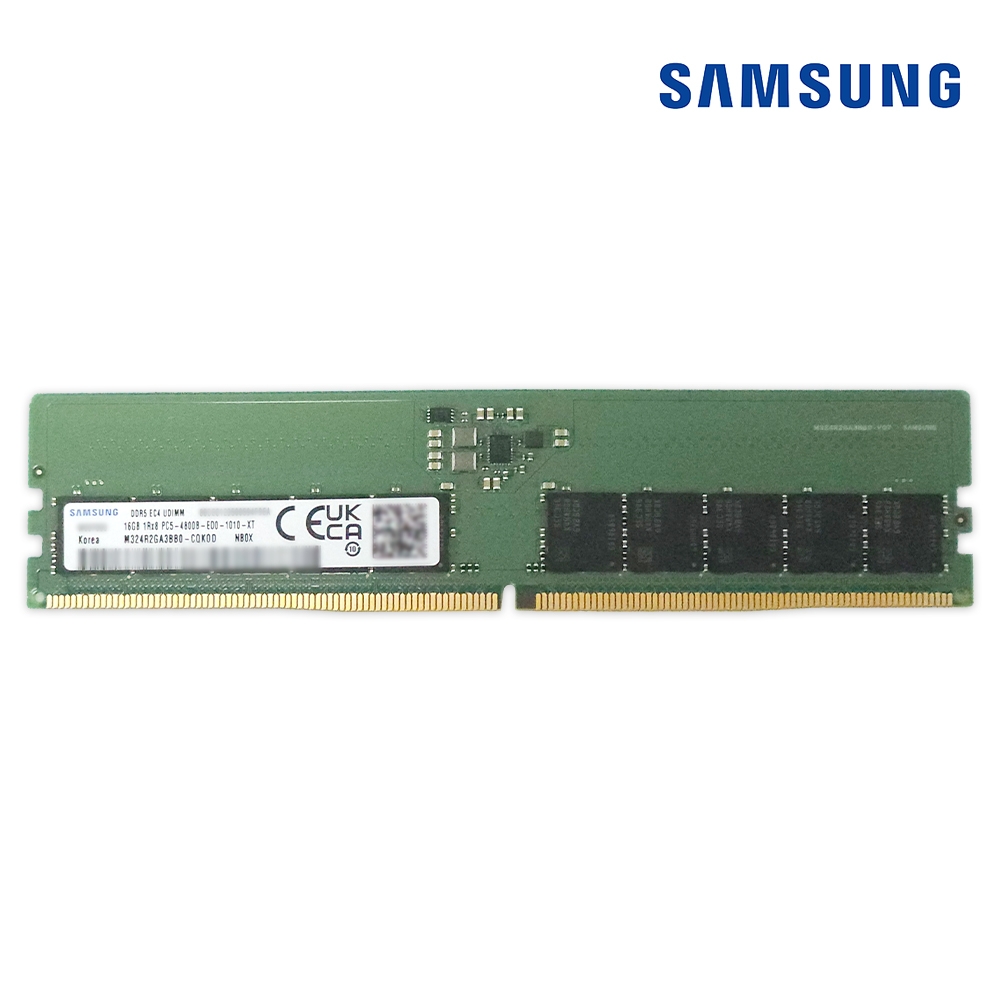 삼성전자 메모리 16GB DDR5-4800 ECC UDIMM RAM 워크스테이션 서버용