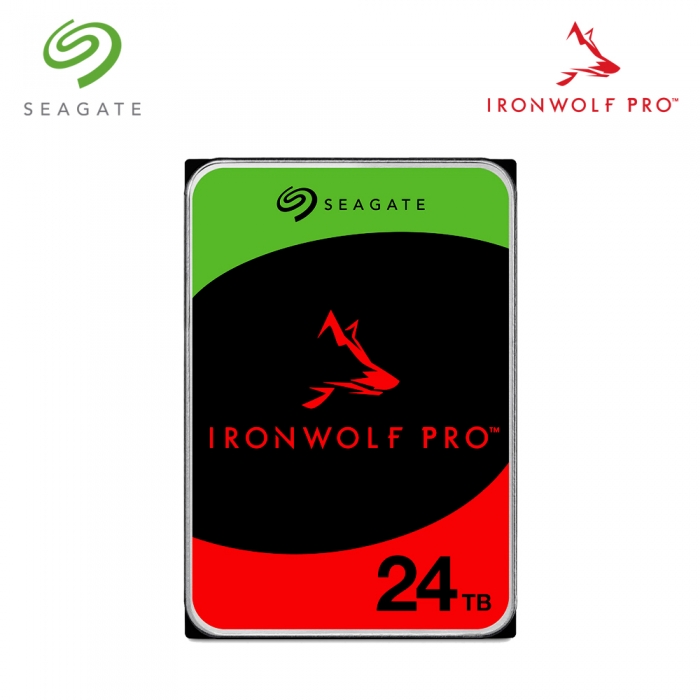 씨게이트 Ironwolf Pro NAS HDD 24TB 하드디스크 내장하드 아이언울프 프로 24테라