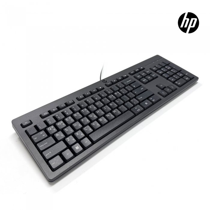 HP 사무용 유선키보드 125 USB 저소음 키보드스킨 포함 M27527-KD1