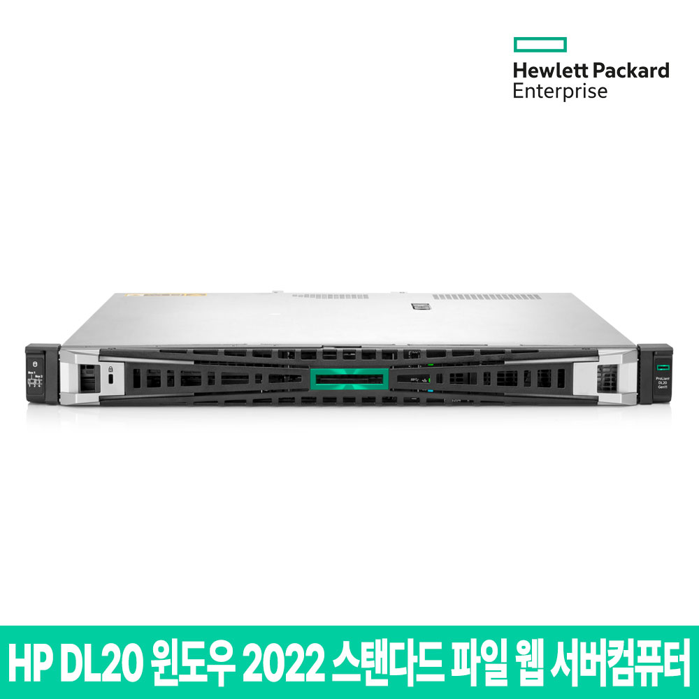 HP DL20 제온 서버 윈도우 2022 스탠다드 파일 웹 서버컴퓨터