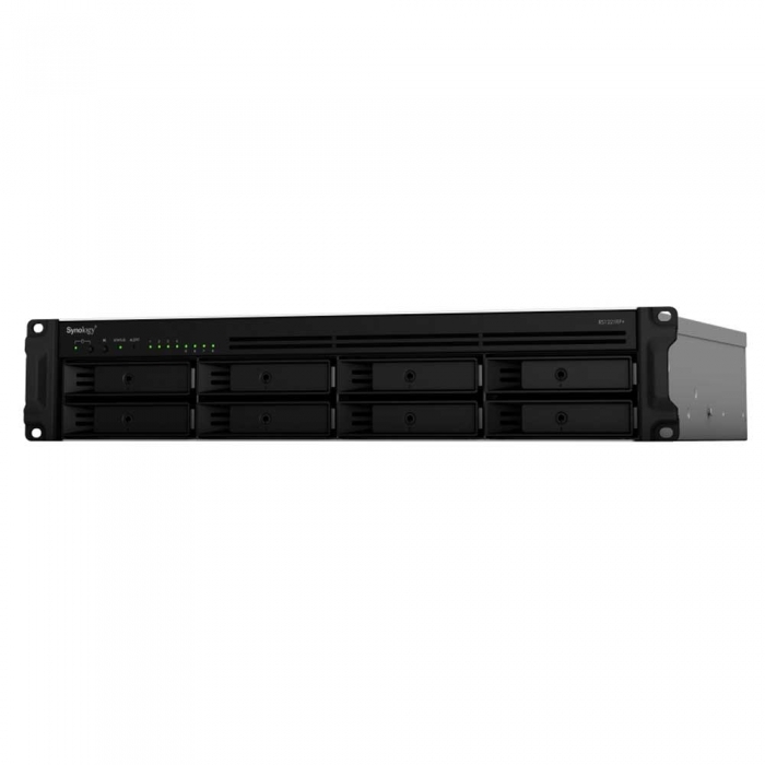 시놀로지 RS1221RP+(8베이/하드미포함) 1U 랙마운트 스토리지 공간절약형 NAS
