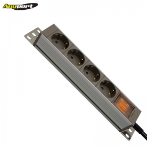 AP-AL0415 알루미늄 4구 국산멀티탭 250V 16A 1.5M