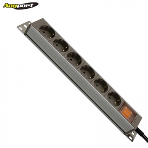 AP-AL0650 알루미늄 6구 국산멀티탭 250V 16A 5M