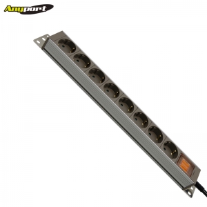 AP-AL0815 알루미늄 8구 국산멀티탭 250V 16A 1.5M