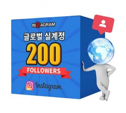 인스타그램 글로벌 팔로워 200