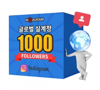 인스타그램 글로벌 팔로워 1000