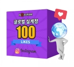 인스타그램 글로벌 좋아요 100