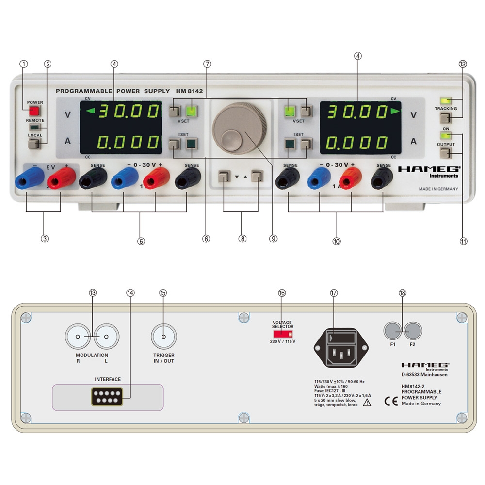 전원공급기 (DC파워서플라이)HM-8142