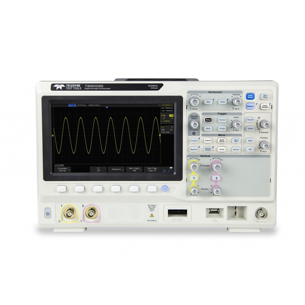 오실로스코프 T3DSO2000<BR>2102/2202/2302/2104/2204/2304 (납기문의)