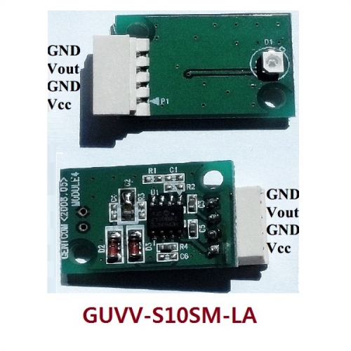 UV센서모듈 UVV 자외선 광량측정 UV Sensor Module GUVV-S10SM-LA