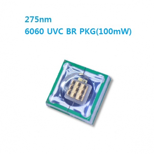 100mW 275nm UVC LED 6060 PKG [살균용 자외선 엘이디]